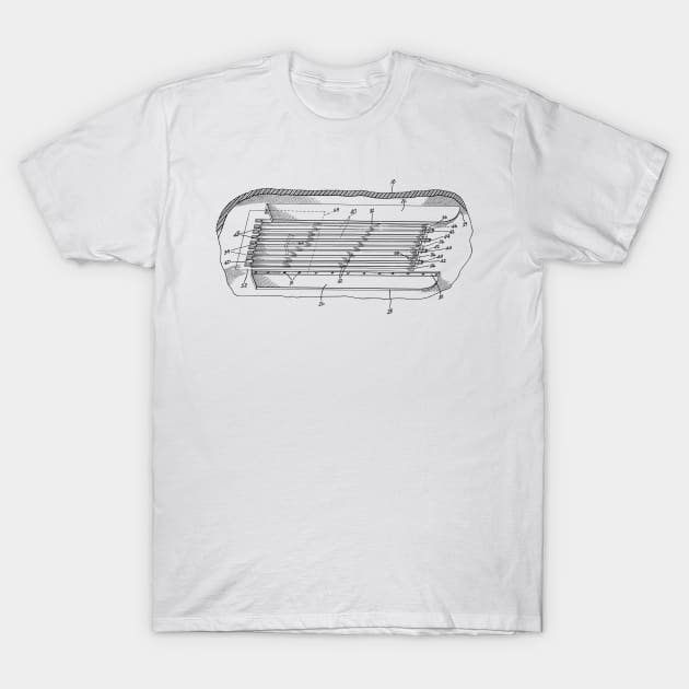 Water Jet Propelled Vintage Patent Hand Drawing T-Shirt by TheYoungDesigns